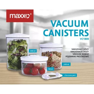 VC 1800 VÁKUUMDOBOZOK MAXXO