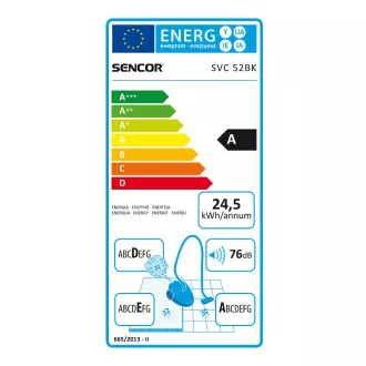 SVC 52BK-EUE3 padlóporszívó SENCOR