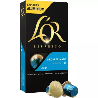 NESPRESSO DECAFFENAITO KAPSZULA 10db LOR NESPRESSO DECAFFENAITO KAPSZULA 10db LOR