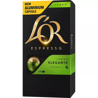 NESPRESSO LUNGO ELEGANTE KAPSZULA 10db LOR