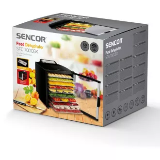 SFD 7000BK SENCOR gyümölcsszárító SFD 7000BK SENCOR gyümölcsszárító