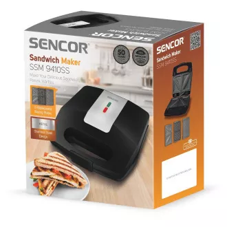 SSM 9410SS SENCOR szendvicskészítő gép