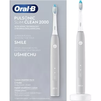PULSONIC SLIM 2000 BRUSH GREY ORAL-B PULSONIC SLIM 2000 BRUSH GREY ORAL-B