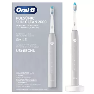 PULSONIC SLIM 2000 BRUSH GREY ORAL-B PULSONIC SLIM 2000 BRUSH GREY ORAL-B