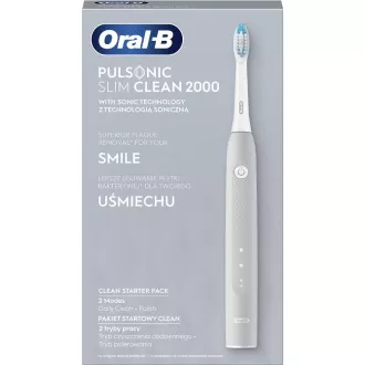 PULSONIC SLIM 2000 BRUSH GREY ORAL-B PULSONIC SLIM 2000 BRUSH GREY ORAL-B