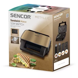 SSM 9977CH SENCOR szendvicskészítő gép