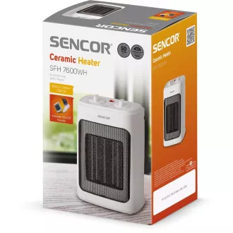 SFH 7600WH SENCOR kerámia fűtőberendezés SFH 7600WH SENCOR kerámia fűtőberendezés