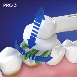 PRO 3 3000 KERESZTHATÁSÚ KEFE ORAL-B