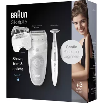 SILK-ÉPIL 5-805 EZÜST EPILÁTOR BRAUN