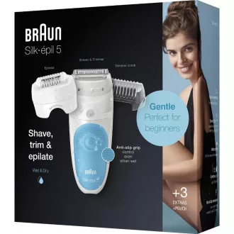 SILK-ÉPIL 5-605 KÉK EPILÁTOR BRAUN SILK-ÉPIL 5-605 KÉK EPILÁTOR BRAUN