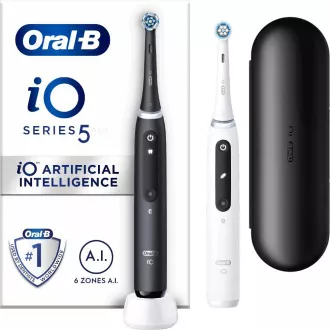 IO SOROZAT 5 DUO PACK ORAL-B KEFÉK IO SOROZAT 5 DUO PACK ORAL-B KEFÉK