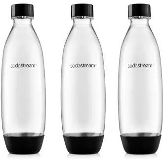 Palack BIZTOSÍTÉK 3Pack 1l fekete SODAST Palack BIZTOSÍTÉK 3Pack 1l fekete SODAST