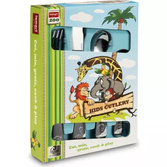 LT5005 GYERMEK EVŐESZKÖZ SZETT 4 DB ZOO LAMART