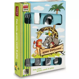 LT5005 GYERMEK EVŐESZKÖZ SZETT 4 DB ZOO LAMART