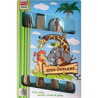 LT5005 GYERMEK EVŐESZKÖZ SZETT 4 DB ZOO LAMART