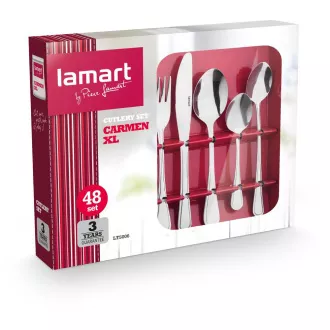 LT5006 EVŐESZKÖZ SZETT 48 DB CARMEN XL LAMART LT5006 EVŐESZKÖZ SZETT 48 DB CARMEN XL LAMART