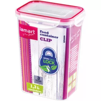 LT6009 DOBOZ TÉGYSZÖG 1.3L CLIP LAMART