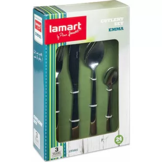 LT5007 evőeszköz készlet 24 DB EMMA LAMART