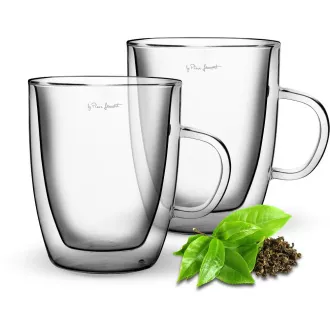LT9008 SZETT 2 DB TEA 420ML VASO LAMART