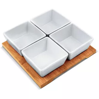 LT9018 SER.BOWL 4 DB 19X19 BAMBUSZ LAMART