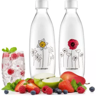 Palack BIZTOSÍTÉK 2 x 1l Virágok télen SZÓDA Palack BIZTOSÍTÉK 2 x 1l Virágok télen SZÓDA