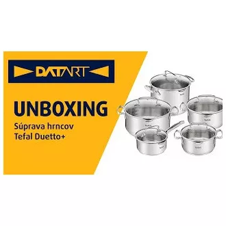 G719SA74 (A55) DUETTO  10 DARABOS TEFAL KÉSZLET