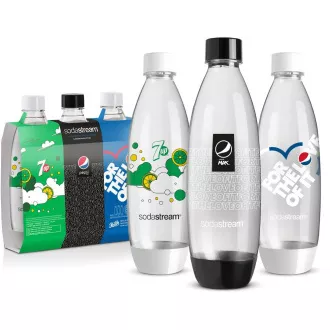 Palack BIZTOSÍTÉK 3 x 1l PEPSI SODASTREAM Palack BIZTOSÍTÉK 3 x 1l PEPSI SODASTREAM