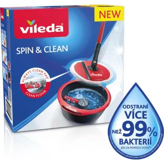 SPIN & CLEAN MOP VILEDA - Felbontott