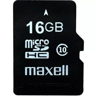 MicroSDHC 16 GB CL10 + Adpt 854717 MAXELL