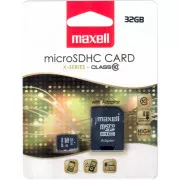 MicroSDHC 32 GB CL10 + Adpt 854718 MAXELL