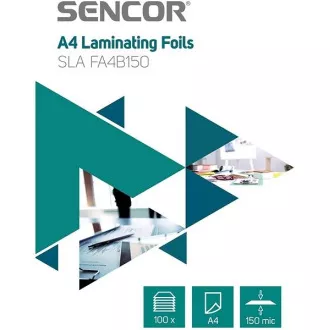 SLA FA4B150 Fólia A4 150mic 100db SENCOR