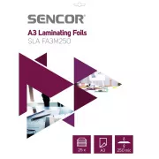 SLA FA3M250 Fólia A3 250mic 25db SENCOR