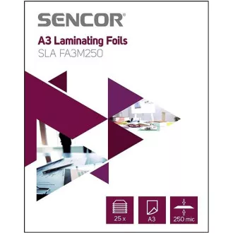 SLA FA3M250 Fólia A3 250mic 25db SENCOR