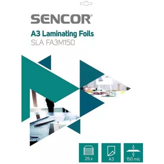 SLA FA3M150 Fólia A3 150mic 25db SENCOR