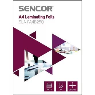 SLA FA4B250 Fólia A4 250mic 100db SENCOR