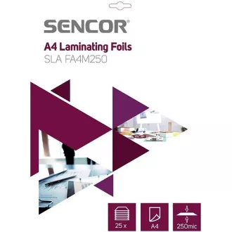 SLA FA4M250 Fólia A4 250mic 25db SENCOR