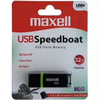 USB FD 32GB 2.0 Speedboat fekete MAXELL