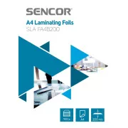 SLA FA4B200 Fólia A4 200mic 100db SENCOR