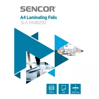 SLA FA4B200 Fólia A4 200mic 100db SENCOR