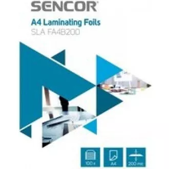 SLA FA4B200 Fólia A4 200mic 100db SENCOR