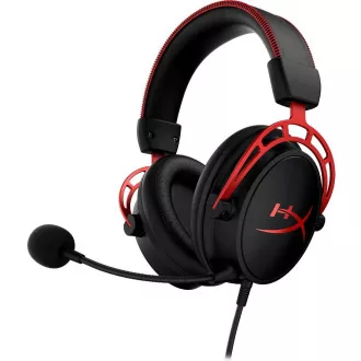Cloud Alpha - Játékos fejhallgató Red HYPERX - Felbontott