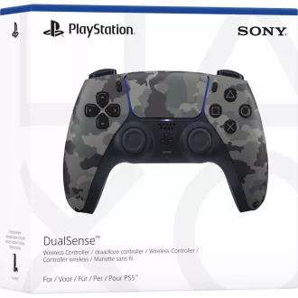 DualSense vezeték nélküli vezérlés. Szürke Camo PS5
