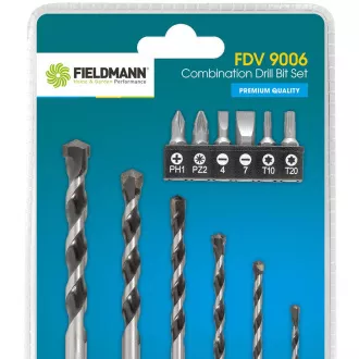 FDV 9006 12db fúrószerszám készlet FIELDMANN