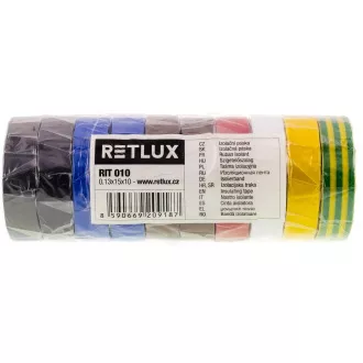 RIT 010 szigetelő szalag 10db 0,13x15x10 RETLUX