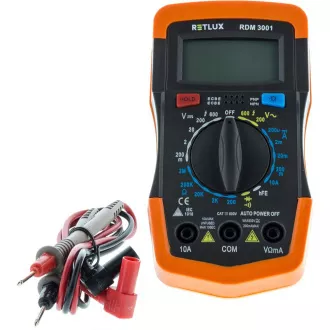 RDM 3001 digitális multiméter RETLUX RDM 3001 digitális multiméter RETLUX