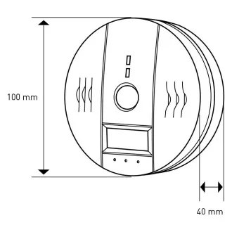 RDT 301 CO-érzékelő RETLUX