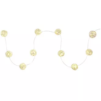 RXL 238 Ezüst gömbök 10LED WW TM RETLUX