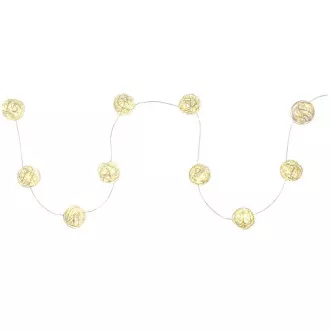 RXL 238 Ezüst gömbök 10LED WW TM RETLUX