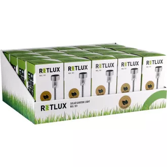 RGL 101 napelemes lámpatesttel együtt CW RETLUX