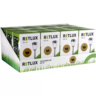 RGL 102 napelemes lámpatesttel együtt CW RETLUX RGL 102 napelemes lámpatesttel együtt CW RETLUX